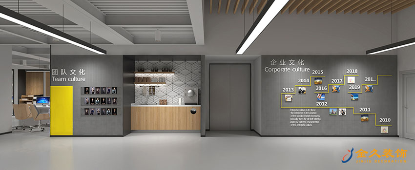 文化墻裝修設計效果圖